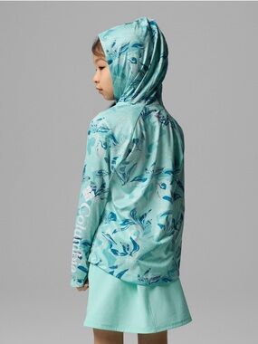 NEW Columbia | Hooded Swim Rash Guard with Thumb Holes | 6x